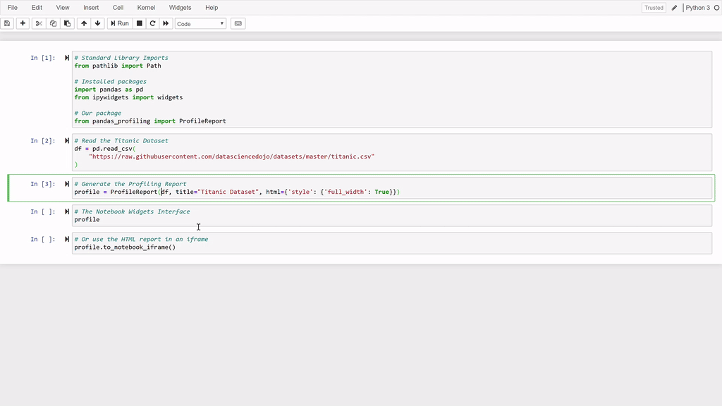 Running ydata-sdk inside a Jupyter Notebook